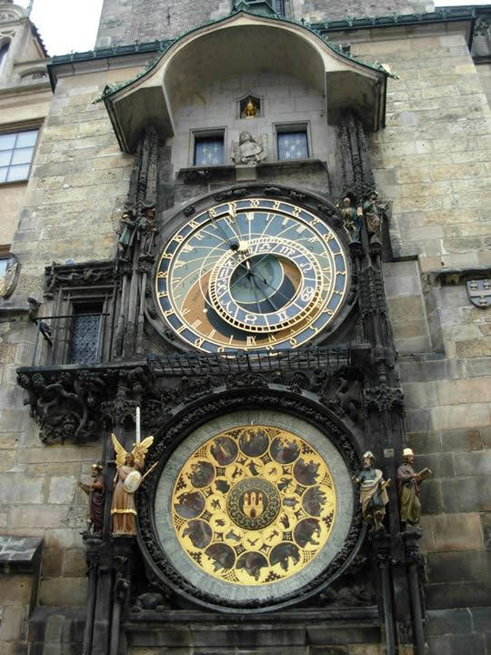 Astronomical clock at Prague-Popular place to visit in Czechia