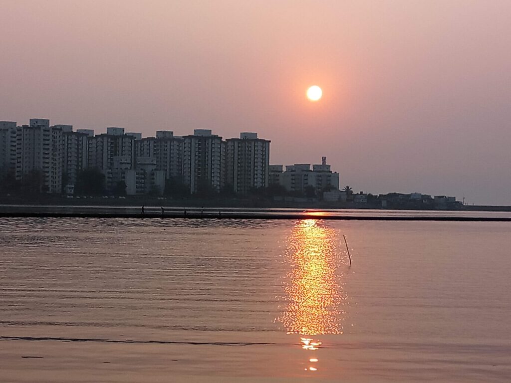 Sunset in Mumbai